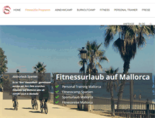 Tablet Screenshot of mallorcagesundheit.com